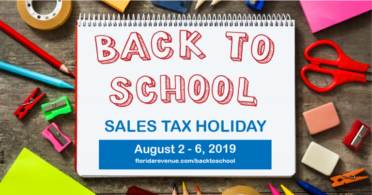 Back-to-school tax-free holiday