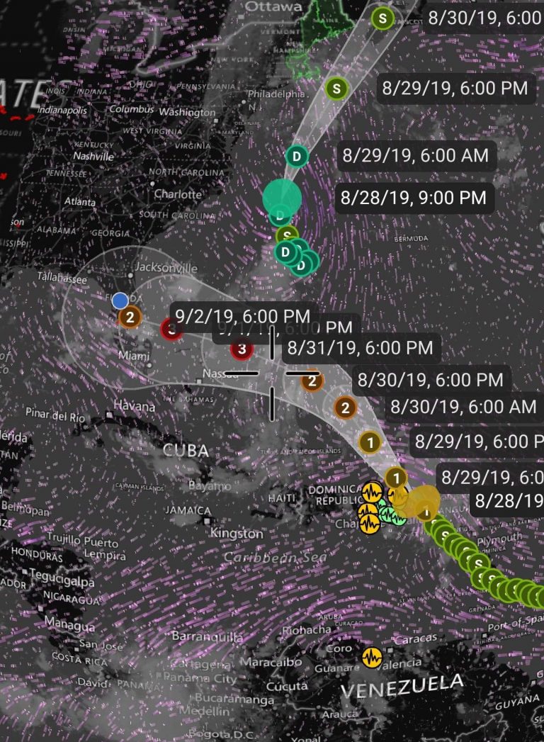 Video: The power of Hurricane Dorian, Gov. declares state of emergency