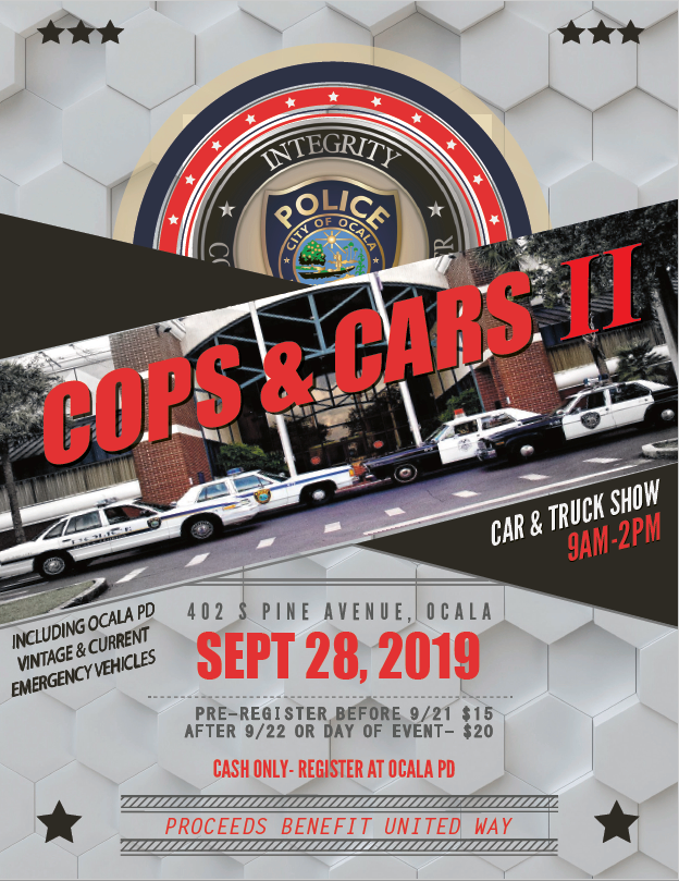 ocala police department, cops and car show, ocala news, ocala post