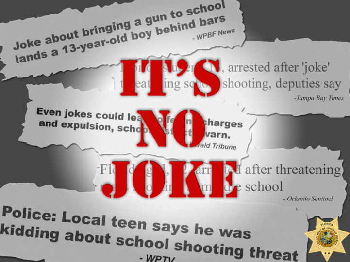 no joke, threats, ocala news, ocala post