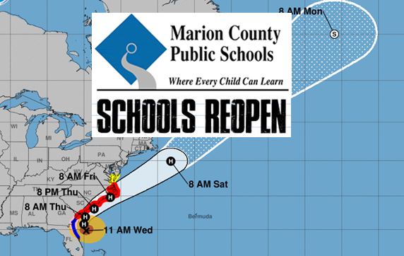 schools open marion county