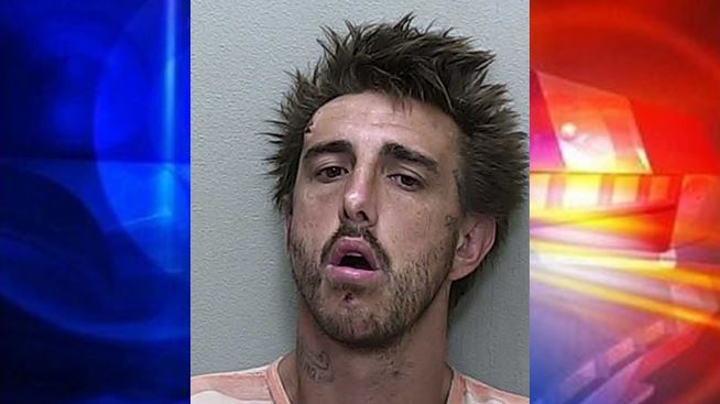 Panhandler, meth addict, reached into occupied vehicle, stole wallet