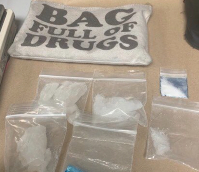 bag full of drugs