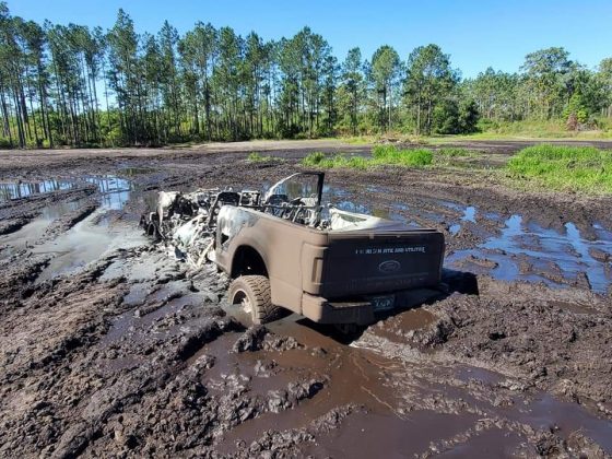 florida highlands, truck burned, ocala news, ocala post