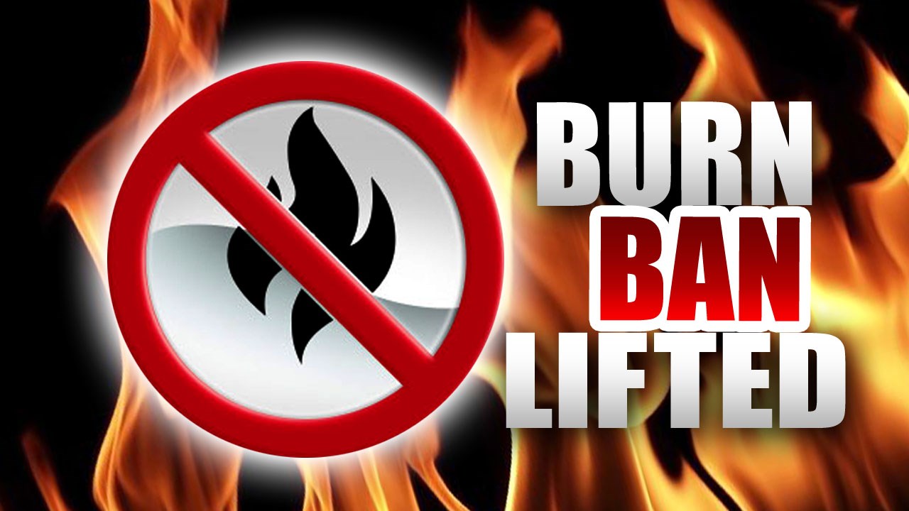 burn ban, burn ban lifted, marion county, ocala news, ocala post