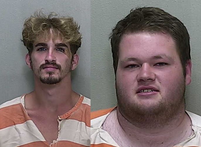 Two Dunnellon men arrested for burglary of a Marathon gas station