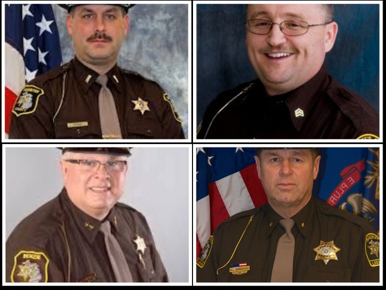 Four Northern Michigan sheriffs uphold Constitution, take stand against governor during protest