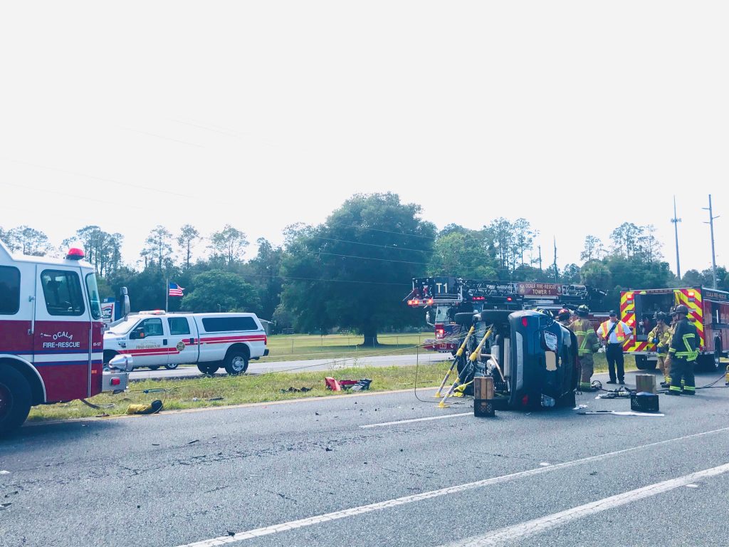 ocala news, ocala post, crash on maricamp