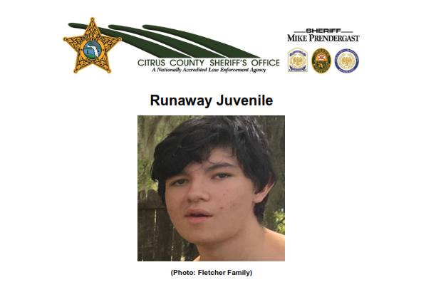 Isaac Carney, runaway, ocala news, ocala post