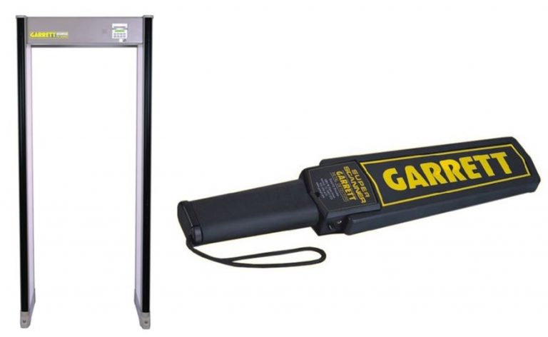 The School Board announced that they will use a walk-through metal detector, search bags