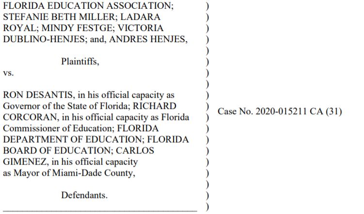 Judge rules in favor of teachers, parts of DeSantis’ order deemed unconstitutional