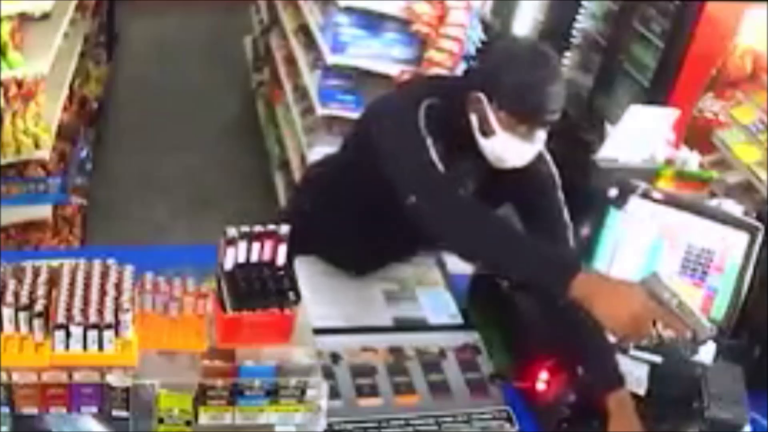 Armed robbery suspect on the loose, can you identify?