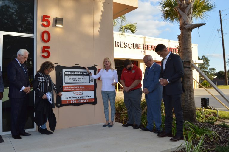 Florida’s first Safe Haven Baby Box unveiled