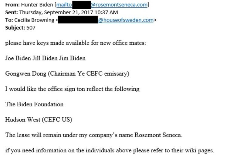 hunter biden emails, joe biden