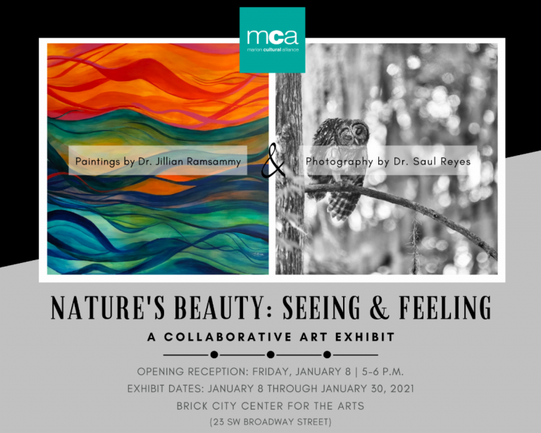 Nature’s Beauty: Seeing and Feeling exhibit