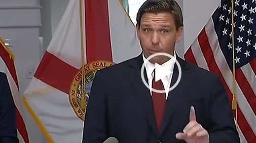 In this now viral video, Governor Ron DeSantis did not mince words over Biden’s criticism