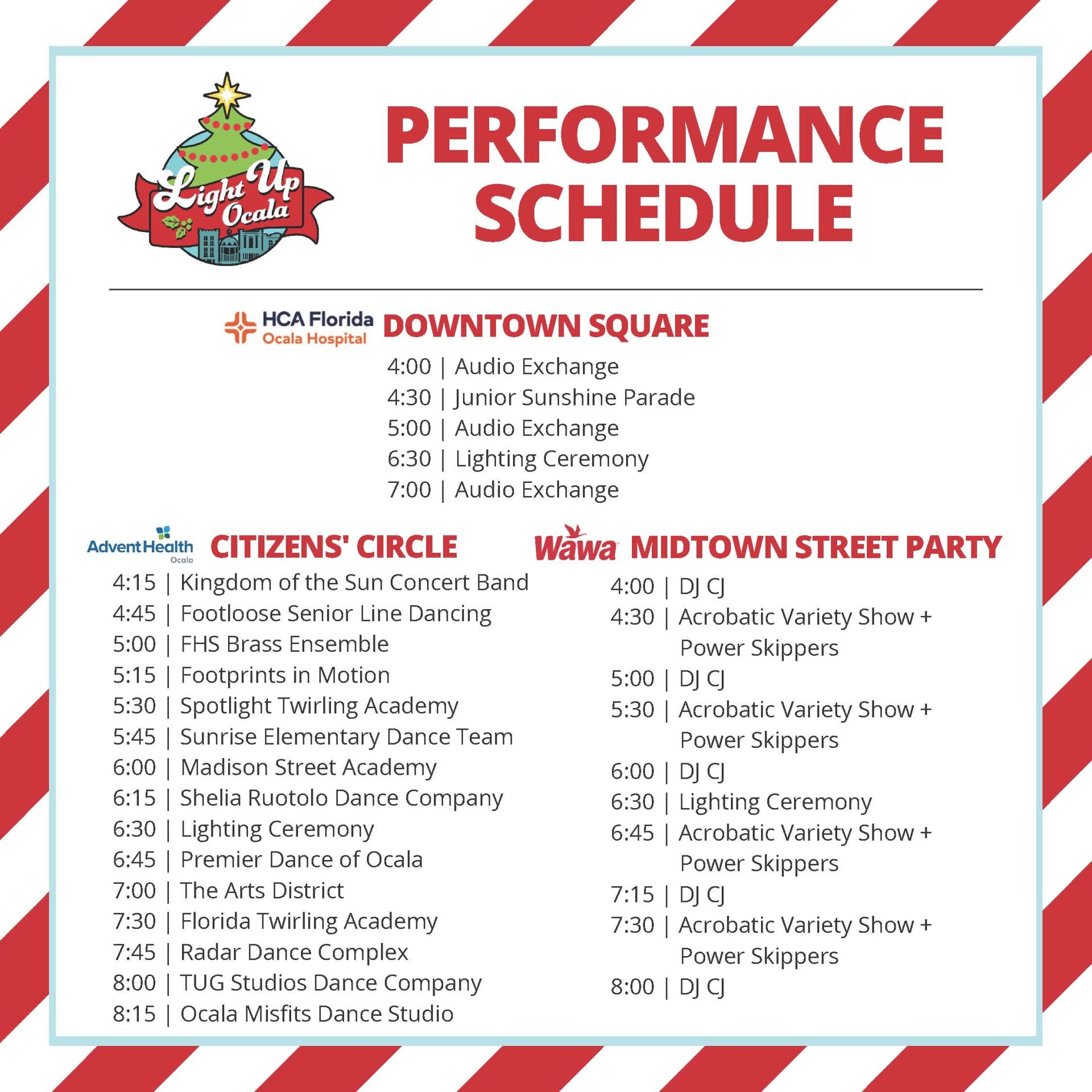 Ocala Post Light Up Ocala 2022