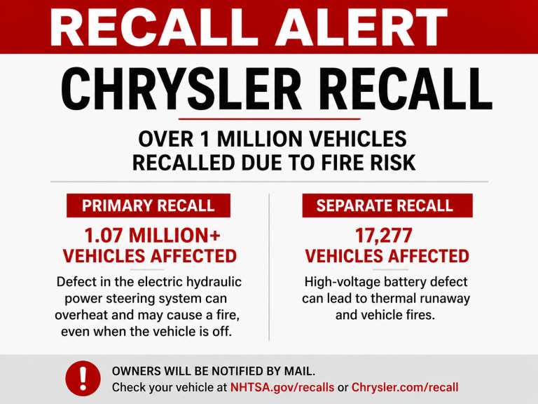 chrysler recall, ocala news