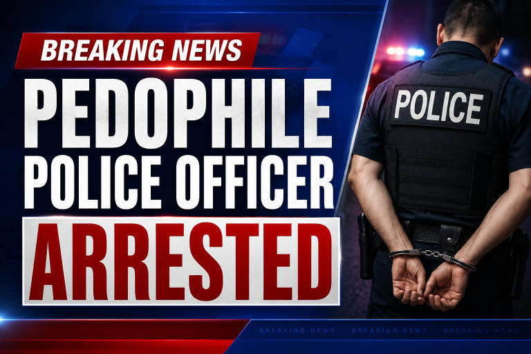 Police officer arrested, crimes against children